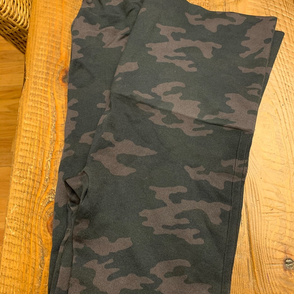 Spanx camo leggings